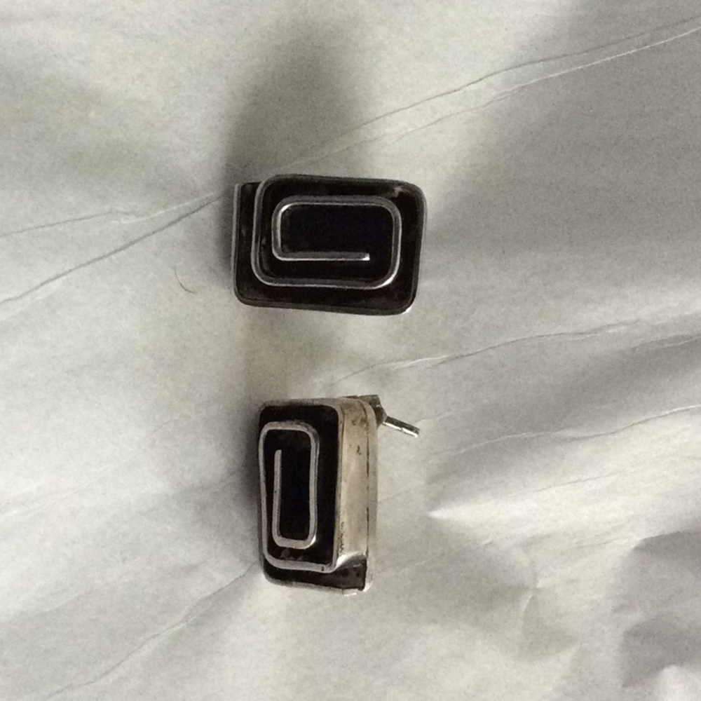 Silver Post Earrings